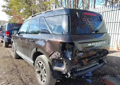 2021 Ford Bronco Sport Outer Banks from USA, damaged, VIN 3FMCR9C63MRA97266